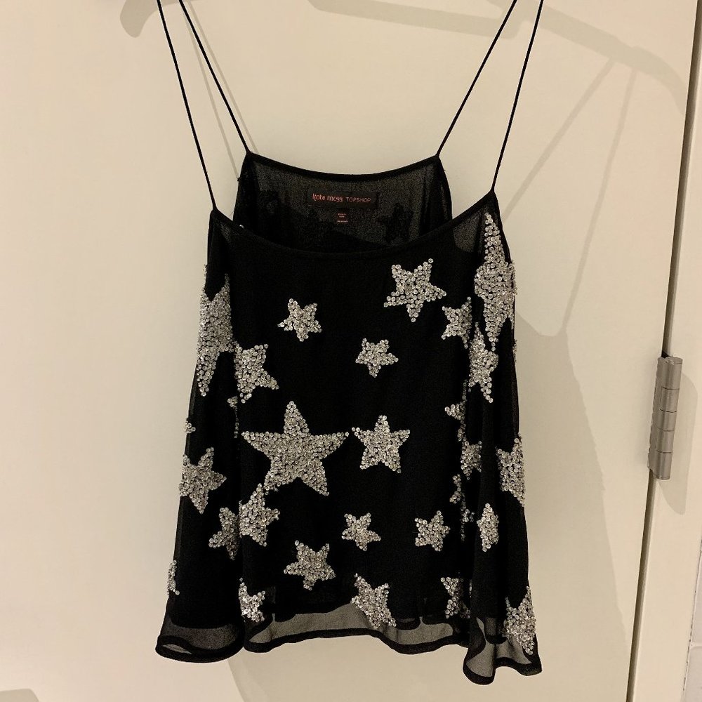 Kate Moss for Topshop Star Rhinestone Camisole